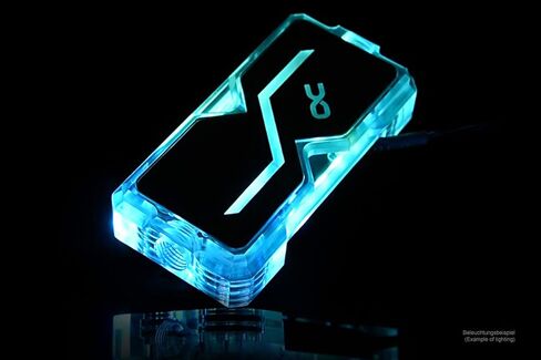 Alphacool GPX SLI Connector Dual - Plexi - Addressable RGB - 3 PCI-E Space (12940) in Kuwait