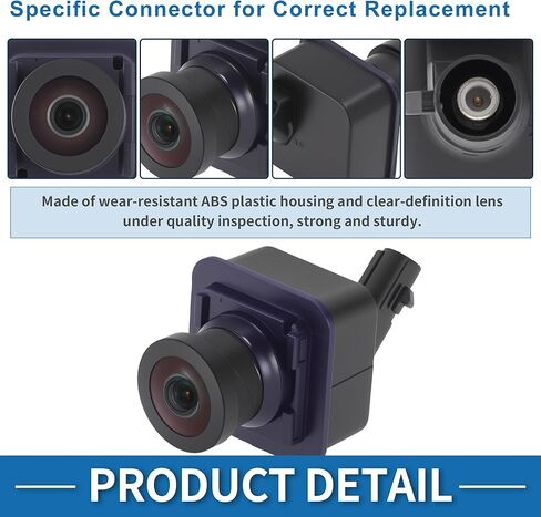 Rear View Camera for Lincoln Navigator 2018-2021 for Aviator 2020-2025 for Ford Explorer 2020-2024 Park Assist Backup Reverse Camera Replace No.JL7T-19G490-DB/JL7Z-19G490-F in Kuwait