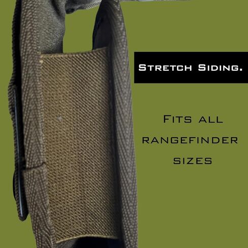 Lone Trail Ultimate Hunter’s Bundle: Waterproof Magnetic Bino Harness Chest Pack + Large Elastic Rangefinder Pouch – Heavy-Duty, Silent, & Weatherproof – Coyote Brown in Kuwait