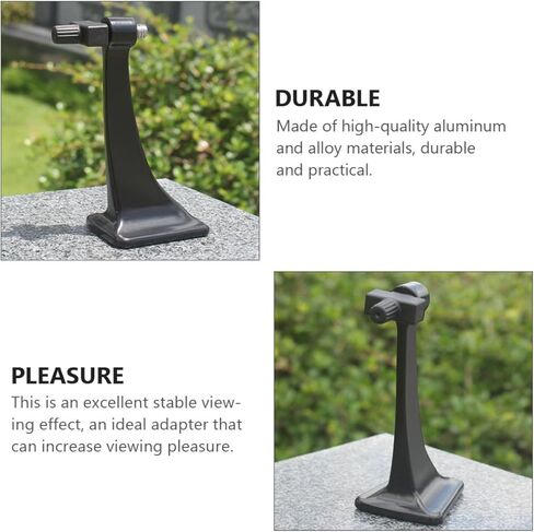 Binocular Tripod Adapter 1/4 Inch Mount Compatible with Porro and Roof Binoculars for Bird Watching Sports Events Outdoor Observation in Kuwait