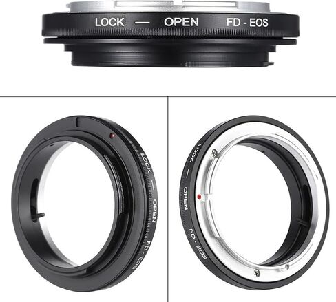 محول تركيب عدسة الكاميرا MOUDOAUER، عدسة FD إلى محول كاميرا EOS EF لكاميرا Canon، سبائك الألومنيوم in Kuwait