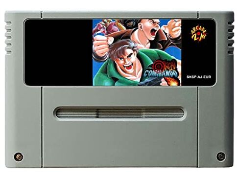 Samrad 16Bit Games Iron Commando PAL EUR Version (Gray) in Kuwait