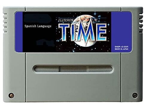Samrad 16Bit Games Illusion Of Time اللغة الإسبانية إصدار PAL EUR (رمادي) in Kuwait