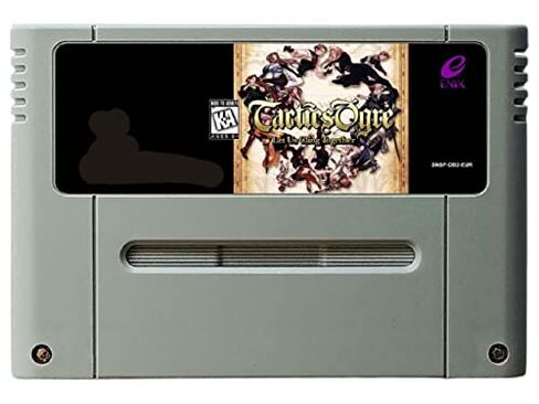 Samrad 16Bit Games Tactics Ogre Let Us Cling Together إصدار PAL EUR اللغة الإنجليزية (رمادي) in Kuwait
