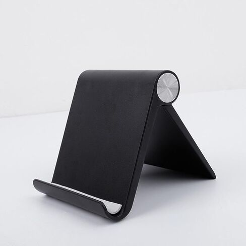 Adjustable Foldable Tablet & Phone Stand - Universal Holder Compatible with Most iPads & Smartphones, Portable Desk Accessory for Home & Office in Kuwait