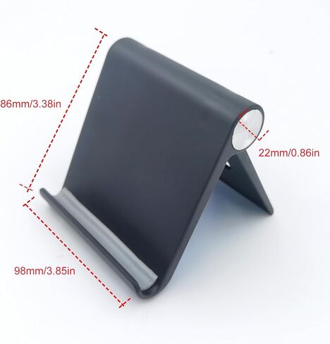 Adjustable Foldable Tablet & Phone Stand - Universal Holder Compatible with Most iPads & Smartphones, Portable Desk Accessory for Home & Office in Kuwait