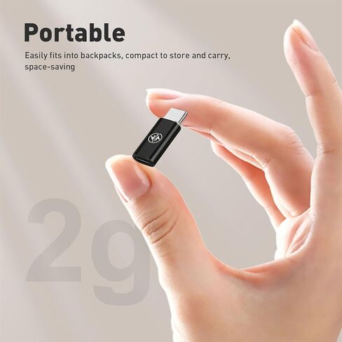 2 حزمة محول USB C من النوع C، 27 وات يدعم الشحن السريع ومزامنة البيانات، محول كابل USB من النوع C أنثى إلى USB-L ذكر لهاتف iPhone 14/13/12/Pro/Max/iPad/لأجهزة Airpods، وليس للصوت/OTG، فضي in Kuwait