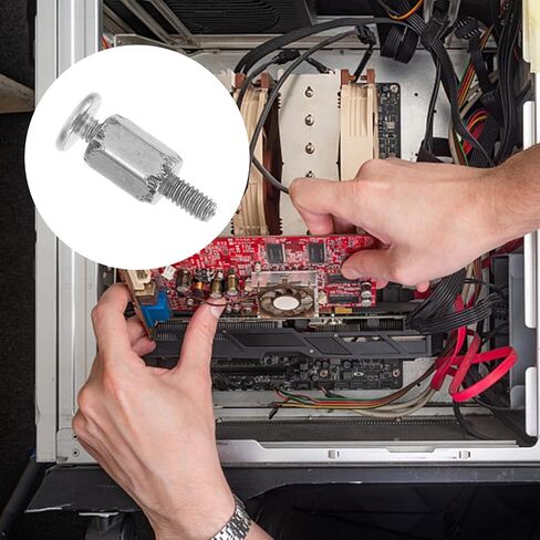 20 قطعة من براغي تثبيت الرأس السداسية M.2 SSD من Toddmomy للوحة الأم، مجموعة ملحقات الكمبيوتر لتركيب Nvme SSD، متوافقة مع توسيع تخزين سطح المكتب والكمبيوتر المحمول in Kuwait