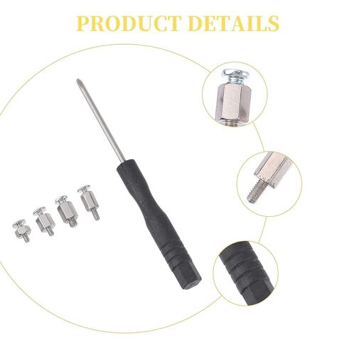 SHOWERORO M.2 SSD Mounting Screw Kit Stainless Steel Nvme SSD Standoff Screws for Gaming Console and Popular Motherboards Compatible with PC Computer Assembly in Kuwait