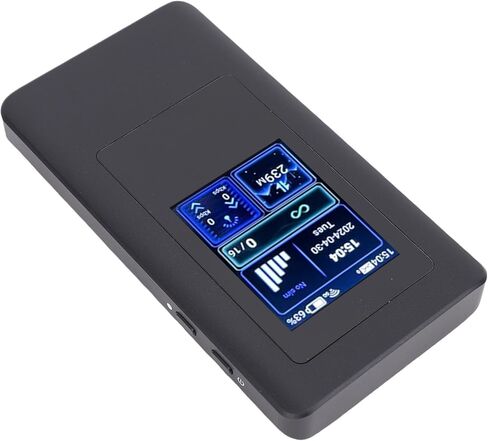 Portable 5G Mobile WiFi Hotspot for Stable Dual Band Connection with Longlasting Battery and Wide Compatibility for International Travel in Kuwait