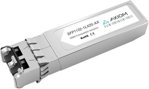 ذاكرة اكسيوم - SFP1132-1LX25-AX 1000Base-LX جهاز إرسال واستقبال SFP بطول 25 كم لـ RuggedCom - SFP1132-1LX25 - لشبكات البيانات والشبكة الضوئية - 1 × شبكة LC 1000Base-LX - ألياف بصرية - وضع واحد in Kuwait