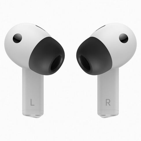 Geiomoo Silicone Ear Tips for Samsung Galaxy Buds 3 FE, Replacement Eartips Earbuds Earpads (Black,L/M/S) in Kuwait