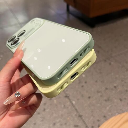 جراب حماية كريستالي للكاميرا بلون ثابت متوافق مع حافظة iPhone (وردي، iPhone 17 Pro Max) in Kuwait