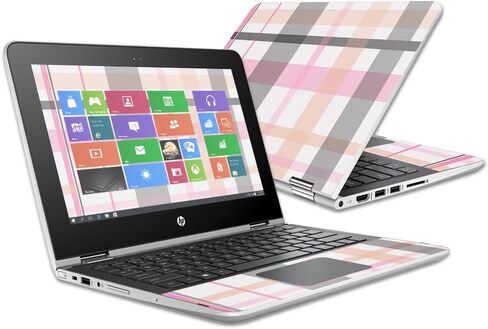 غلاف Mightyskins متوافق مع Hp Pavilion X360 مقاس 11.6 بوصة (2016) غلاف لاصق منقوش in Kuwait