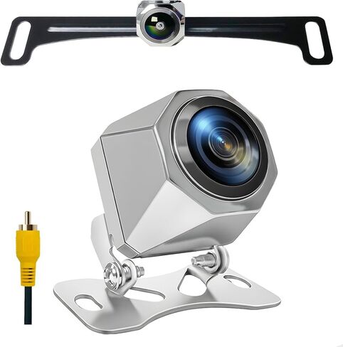 كاميرا احتياطية للسيارة، AHD1080P/CVBS الإسكان المعدني زاوية واسعة عكس الكاميرا الاحتياطية، رؤية ليلية مثالية IP69 مقاومة للماء كاميرا الرؤية الخلفية العكسية لسيارة الدفع الرباعي والمركبات الأخرى in Kuwait