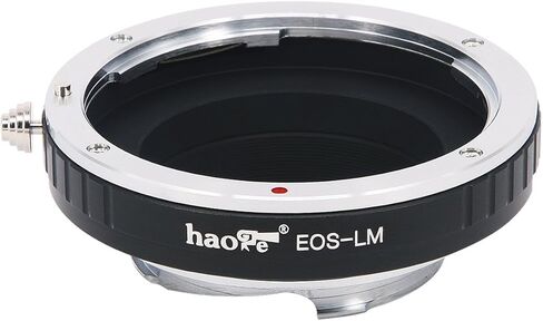 محول تركيب عدسة Haoge لعدسة Canon EOS EF إلى كاميرا Leica M LM مثل M240، M240P، M262، M3، M2، M1، M4، M5، M6، MP، M7، M8، M9، M9-P، M Monochrom، M-E، M، M-P، M10، M-A in Kuwait