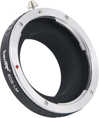 محول تركيب عدسة Haoge لعدسة Canon EOS EF إلى كاميرا Leica M LM مثل M240، M240P، M262، M3، M2، M1، M4، M5، M6، MP، M7، M8، M9، M9-P، M Monochrom، M-E، M، M-P، M10، M-A in Kuwait