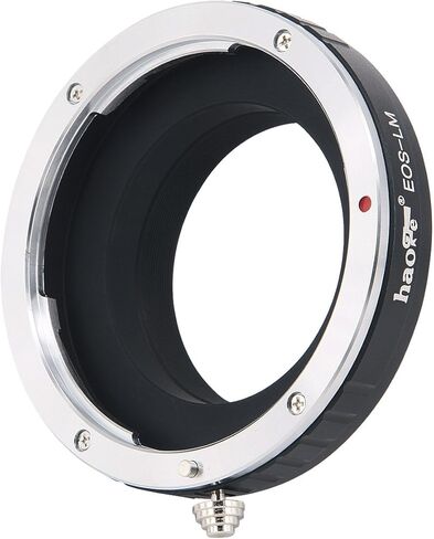 محول تركيب عدسة Haoge لعدسة Canon EOS EF إلى كاميرا Leica M LM مثل M240، M240P، M262، M3، M2، M1، M4، M5، M6، MP، M7، M8، M9، M9-P، M Monochrom، M-E، M، M-P، M10، M-A in Kuwait