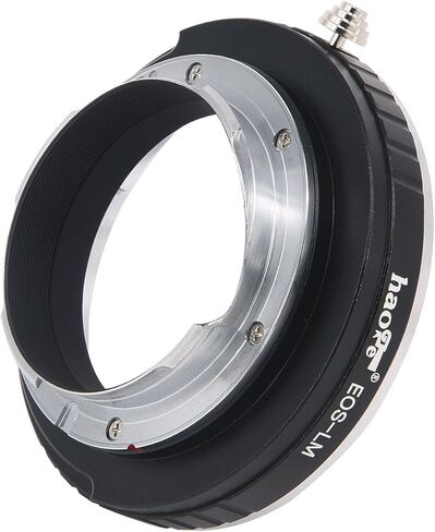 محول تركيب عدسة Haoge لعدسة Canon EOS EF إلى كاميرا Leica M LM مثل M240، M240P، M262، M3، M2، M1، M4، M5، M6، MP، M7، M8، M9، M9-P، M Monochrom، M-E، M، M-P، M10، M-A in Kuwait