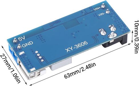 4 Pieces of USB Voltage Regulators, for Wired Power, with a Current of 6A, an Output of 5.2V/25-30W, Featuring Synchronous Rectification and Being Suitable for Fast Charging of Mobile Phones. in Kuwait
