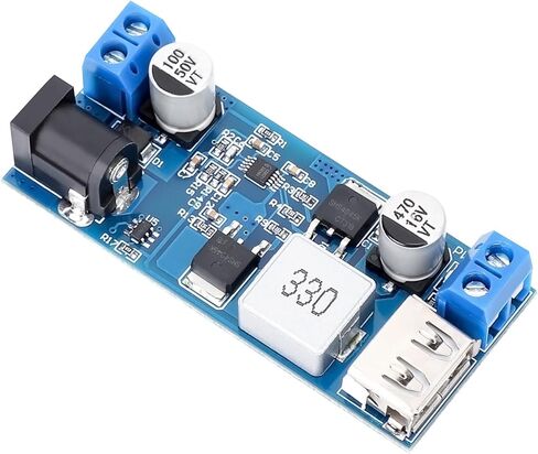 4 Pieces of USB Voltage Regulators, for Wired Power, with a Current of 6A, an Output of 5.2V/25-30W, Featuring Synchronous Rectification and Being Suitable for Fast Charging of Mobile Phones. in Kuwait