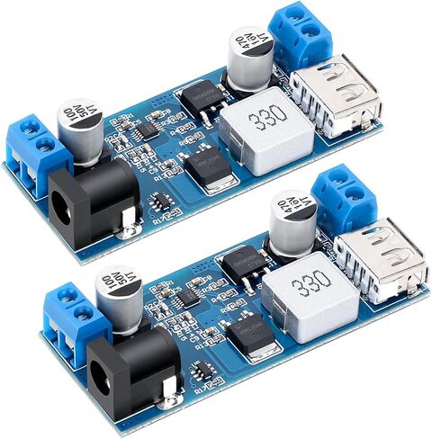 4 Pieces of USB Voltage Regulators, for Wired Power, with a Current of 6A, an Output of 5.2V/25-30W, Featuring Synchronous Rectification and Being Suitable for Fast Charging of Mobile Phones. in Kuwait