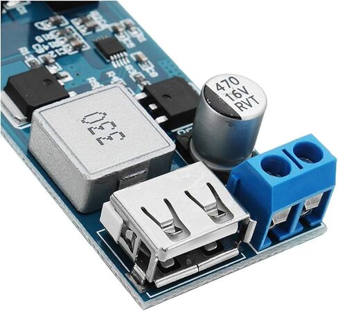 4 Pieces of USB Voltage Regulators, for Wired Power, with a Current of 6A, an Output of 5.2V/25-30W, Featuring Synchronous Rectification and Being Suitable for Fast Charging of Mobile Phones. in Kuwait