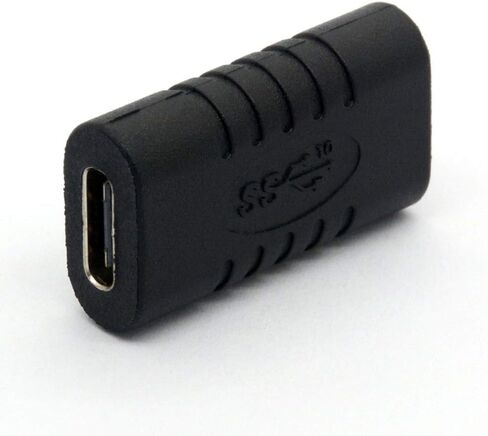 USB C محول أنثى إلى أنثى نوع C محول مستقيم صغير USB-C محول USB 3.1 نوع-C موصل محول in Kuwait