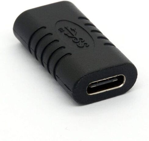 USB C محول أنثى إلى أنثى نوع C محول مستقيم صغير USB-C محول USB 3.1 نوع-C موصل محول in Kuwait
