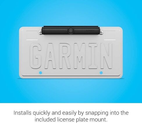Garmin BC 40، كاميرا احتياطية لاسلكية، تعمل مع أجهزة Garmin Navigators المتوافقة، أسود (010-01866-00) (تم تجديد Premium) in Kuwait