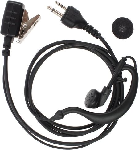 2 pin G Shape Earpiece Headset for Midland Alan AVP-H3 GXT900 LXT80 LXT110 Two Way Radio 2pin in Kuwait