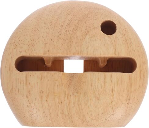 IMIKEYA Desktop Smartphone Stand Wooden Cellphone Holder Sound Amplifying Phone Stand in Kuwait