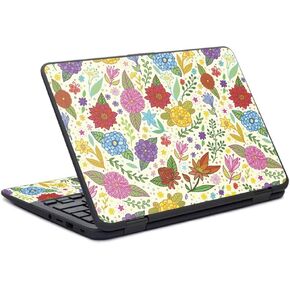 غلاف MightySkins متوافق مع HP Chromebook x360 11" G11 (2017) - حديقة الزهور | غطاء ملتف من الفينيل واقٍ ومتين وفريد ​​من نوعه | سهل التطبيق والإزالة وتغيير الأنماط | صنع في الولايات المتحدة الأمريكية in Kuwait