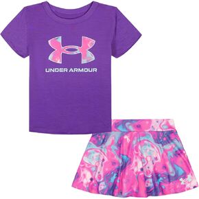 Under Armour UA WORDMARK SKORT SET, MOD GRAY SKORT, 4 in Saudi Arabia