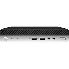 كمبيوتر HP ProDesk 400 G3 Professional Mini Desktop، الجيل السابع i5-7500T، ذاكرة الوصول العشوائي 4 جيجابايت، محرك الأقراص الصلبة 500 جيجابايت، Intel HD Graphics، أسود/رمادي Windows 11 (متجدد) in Kuwait