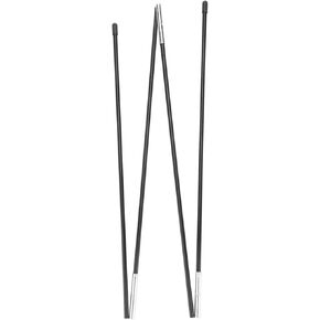 Tent Support Rod, 6 Foot Fiberglass Camping Tent Pole Sturdy and Foldable, 4 Segment Replacement Pole for Double Tents Awning, Lightweight Frame Kit for Outdoor Camping Use in Saudi Arabia