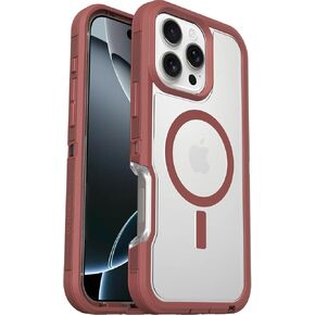 OtterBox iPhone 16 Phone Case Defender Series XT (Clear & Dark Side) Military-Grade Drop Protection, MagSafe, Shockproof Protective Phone Cover, Slim Fit with Raised Bezel, Non-Retail Packaging in Kuwait