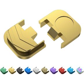 Cover Back Plate for GIock Gen1-5 17 20 21 23 24 25 26 (Gold.) in Kuwait