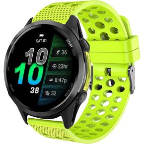 متوافق مع أحزمة Garmin Forerunner 970، أساور معصم بديلة من السيليكون سريعة الفك مع إبزيم معدني متوافق مع Garmin Forerunner 970 in Kuwait