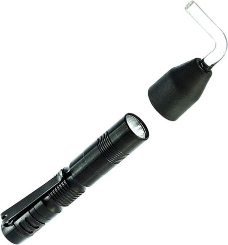 Aluminum Casing Bore Light (Uses 1- AAA) - 5", Black in Kuwait