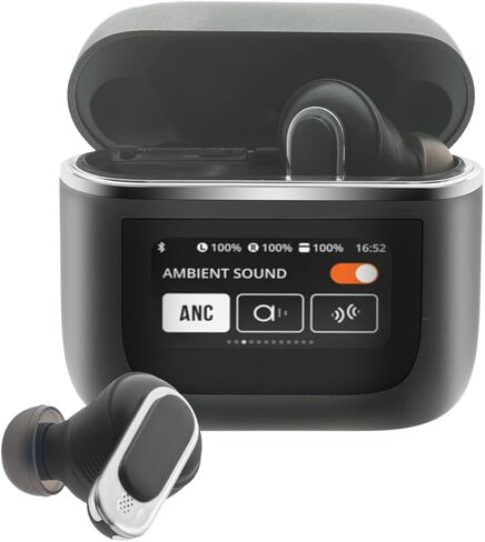 Klowcok Replacement Ear Tips for JBL Vibe Buds/Tour Pro 2 / Live Beam 3 / Live Pro 2 / Live Free 2 Earbuds, Soft Silicone Ear Tips 3 Pairs (S/M/L) Black in Kuwait