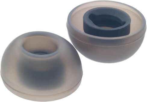 Klowcok Replacement Ear Tips for JBL Vibe Buds/Tour Pro 2 / Live Beam 3 / Live Pro 2 / Live Free 2 Earbuds, Soft Silicone Ear Tips 3 Pairs (S/M/L) Black in Kuwait