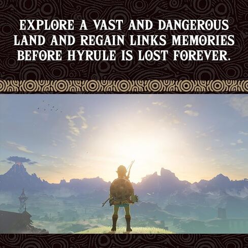 The Legend of Zelda: Breath of the Wild لجهاز Nintendo Switch 2 Edition (الإصدار الأمريكي)، مع مقابض الإبهام PremGear (8 عبوات، 3 ألوان، ارتفاعان - 3 مم، 7 مم)، حامل بطاقات ألعاب 24 فتحة وقطعة قماش للتنظيف in Kuwait