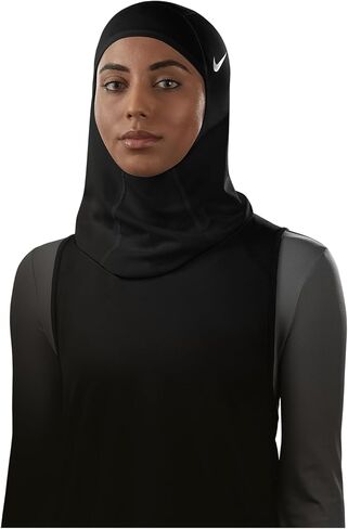 Nike PRO Hijab 2.0 Black/White XS/S in Saudi Arabia