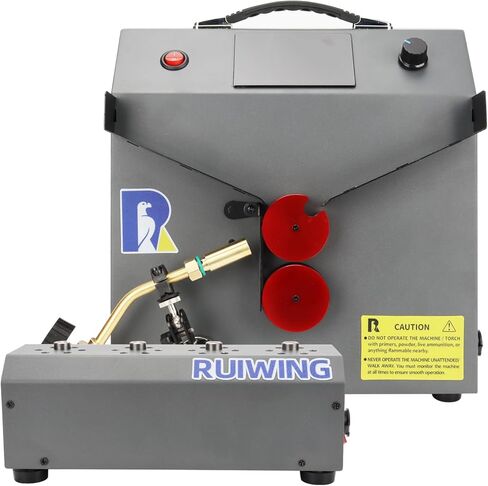 2026 Upgrade Brass Case Annealer with Case Prep Center Forged Rebuilt Annealing Machine for Rifle Reloading 223 556 308 65 338 Lapua Torch Hose Included - Grey in Kuwait