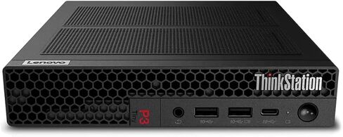 سطح المكتب الصغير Lenovo ThinkStation Workstation (Intel i9-14900، T400 4GB، 8GB DDR5، 256GB PCIe SSD، WiFi 6، Bluetooth 5.3، 300W PSU، RJ-45، 1x DP؛ 3X mDP، HDMI، Win 11 Pro) (متجدد) in Kuwait