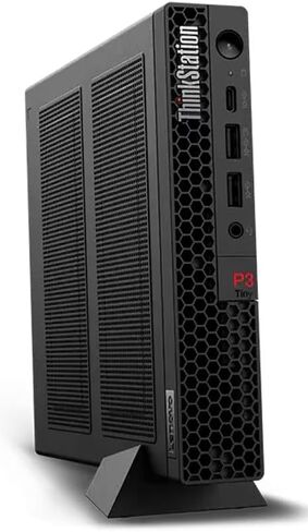 سطح المكتب الصغير Lenovo ThinkStation Workstation (Intel i9-14900، T400 4GB، 8GB DDR5، 256GB PCIe SSD، WiFi 6، Bluetooth 5.3، 300W PSU، RJ-45، 1x DP؛ 3X mDP، HDMI، Win 11 Pro) (متجدد) in Kuwait