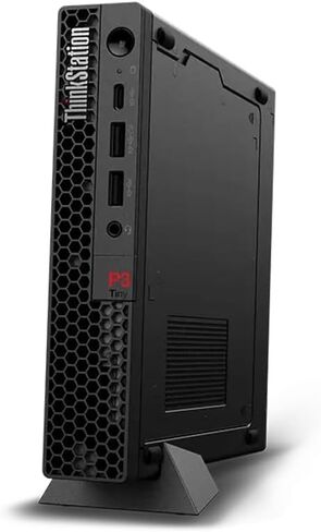 سطح المكتب الصغير Lenovo ThinkStation Workstation (Intel i9-14900، T400 4GB، 8GB DDR5، 256GB PCIe SSD، WiFi 6، Bluetooth 5.3، 300W PSU، RJ-45، 1x DP؛ 3X mDP، HDMI، Win 11 Pro) (متجدد) in Kuwait