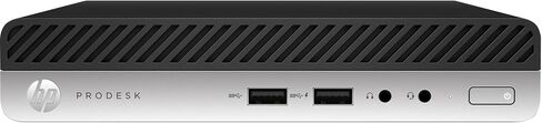 كمبيوتر HP ProDesk 400 G3 Professional Mini Desktop، الجيل السابع i5-7500T، ذاكرة الوصول العشوائي 4 جيجابايت، محرك الأقراص الصلبة 500 جيجابايت، Intel HD Graphics، أسود/رمادي Windows 11 (متجدد) in Kuwait