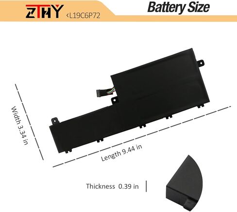 استبدال بطارية الكمبيوتر المحمول 68Wh L19C6P72 لجهاز Lenovo ThinkPad P15V Gen 1، P15V Gen 2، P15V Gen 3، T15P Gen 1، T15P Gen 2، T15P Gen 3 Series L19L6P72 SB10T83204 5B10W13960 5B10W13961 11.55V 5887 مللي أمبير in Kuwait